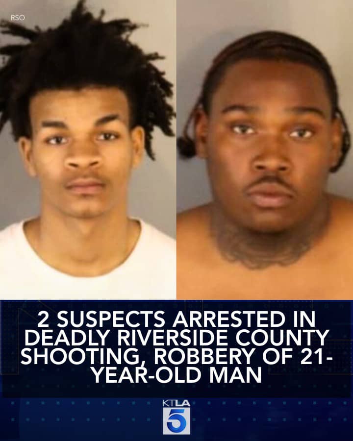 Lorenzo Howse Jr. and Darnell White Arrested in Deadly Shooting and Robbery of Jose Martinez-Contreras in Riverside County